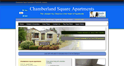 Desktop Screenshot of chamberlandapts.com